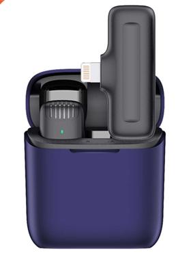 Wireless Microphone with Charging Case Video Lavalier Microp