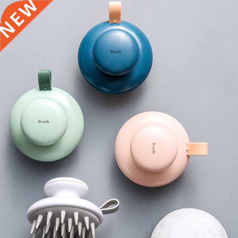 Silicone Shampoo Head Scalp Massage Brush Silicone Body Brus