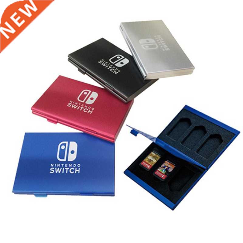 Aluminum Game Card Storage Box for Nintendo Switch Game Car