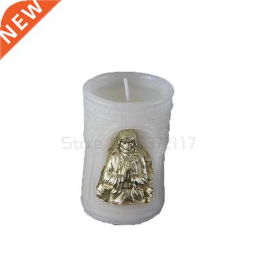 New Year Church Candles Soap Mold Chocolate Silicone Candle