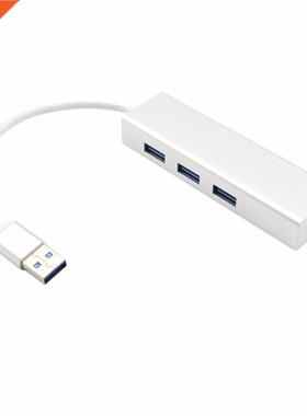 3 Port Type-C USB 3.0 HUB with 10/100/1000Mbps Gigabit Ether