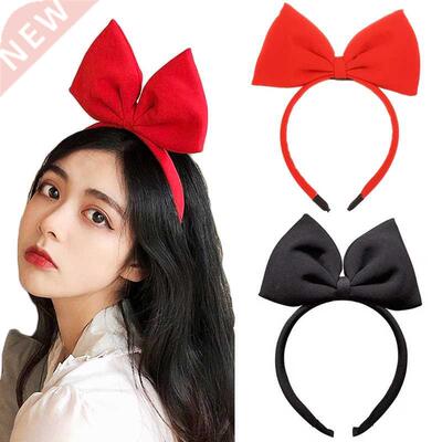 1Pc Big Bow Hairband Snow White Headband For Women Girls Fas