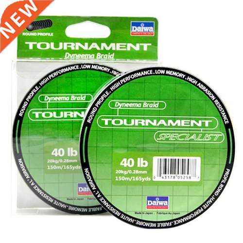 Daiwa 150m 4 Weaves Fishing Line 150M 8 Strands Braided Fish