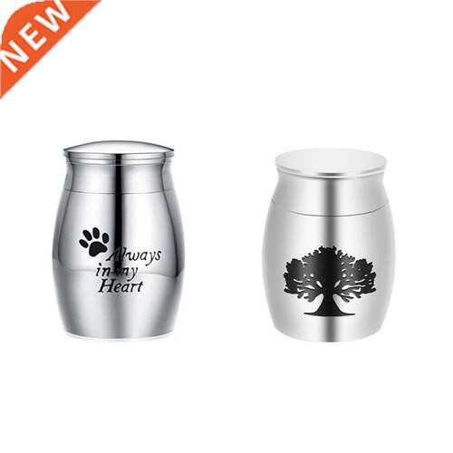 Pet Cremation Urns Stainless Steel Ash Memorial Container