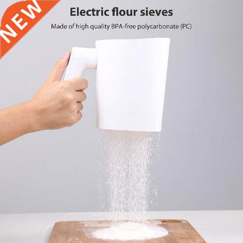 New Electrc Flour Seve cng Sugar Powder Handheld