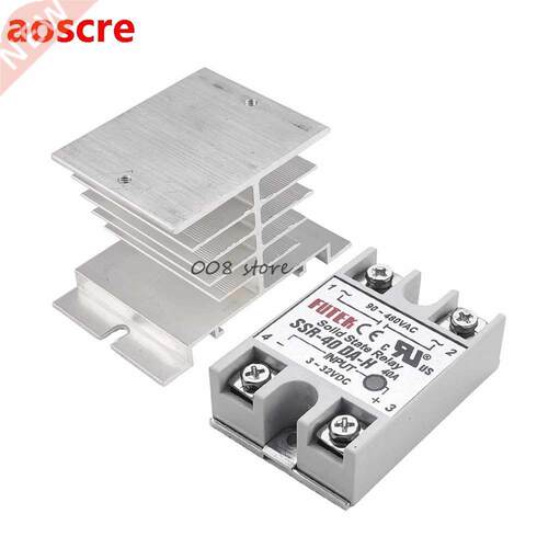 SSR-40 DA-H DC-AC Solid State Relay SSR 40A -2V DC / 90-48