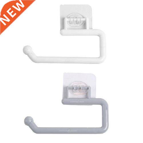 Kitchen Paper Holder Plastic Self-adhesive Towel Rag