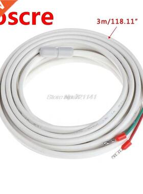 3m 10K 16A Electric Temperature Sensor Probe For Floor Heati