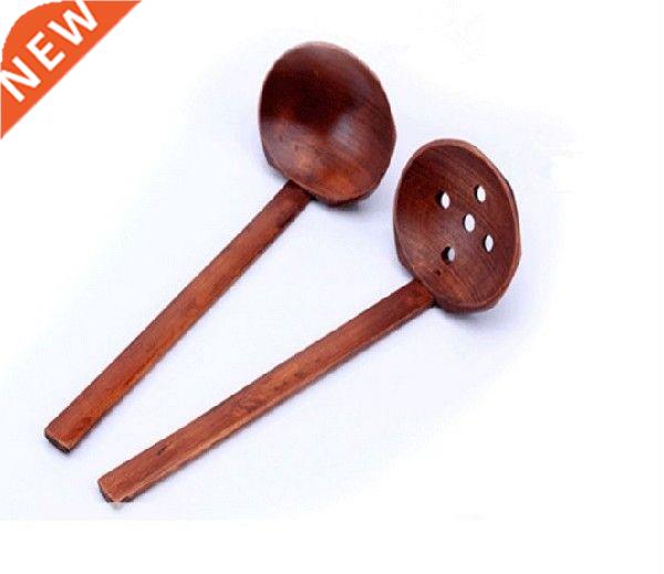 2pcs/lot Advanced handmade Japanese wooden spoon Soup Ladle