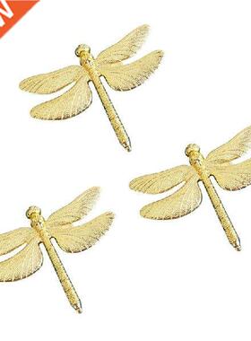 Quality 18PCS Dragonfly Napkin Ring Gold  Hotel Wedding