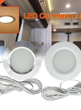 3W LED Dome light Car Interior Reading Lamp Alloy 12LED Ceil