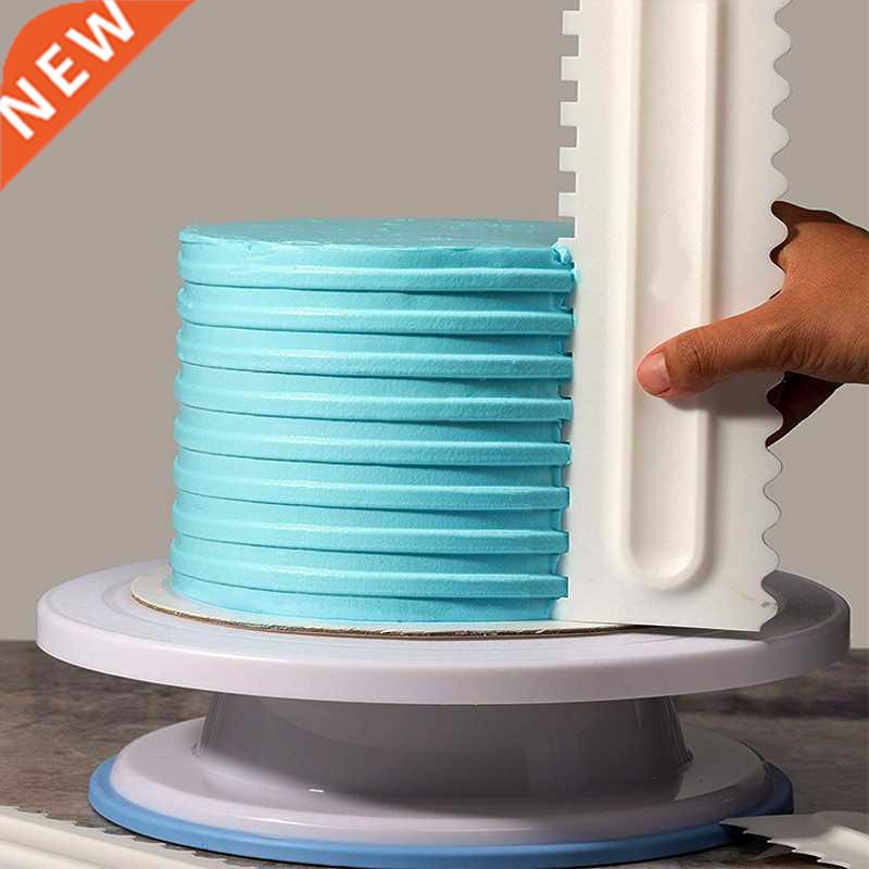 1pc Cream Scraper Irregular Teeth Edge Spatulas Cake Baking