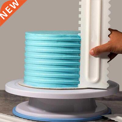 1pc Cream Scraper Irregular Teeth Edge Spatulas Cake Baking