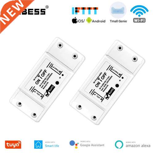 DIY WiFi Smart Light Switch Timer Smart Life APP Wireless Re