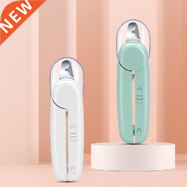 Led Light Nail Clipper Cutter With Scissors Dog Grooming