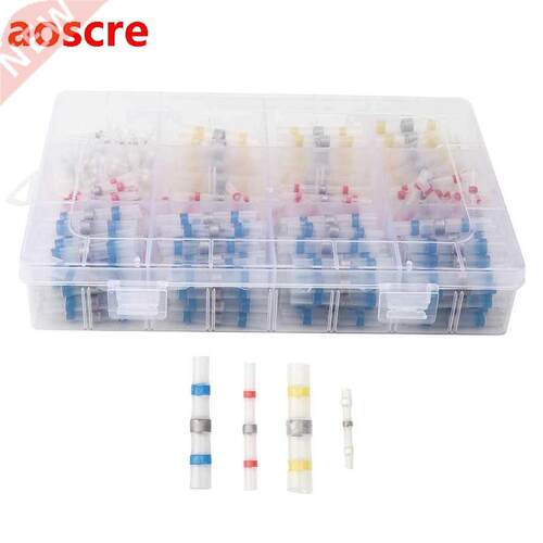 00PCs Solder Sleeve Wire Terminal Connector Welding Seal Ki