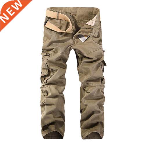 MISNIKI 2020 New autumn men cargo pants straight casual mult