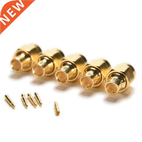2pcs 5pcs SMA Male Plug Solder RF Coax Connector For Semi-ri