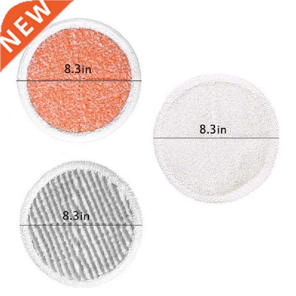 6 Pack Mop Replacement Pads for Bissell Spinwave 209A 2124