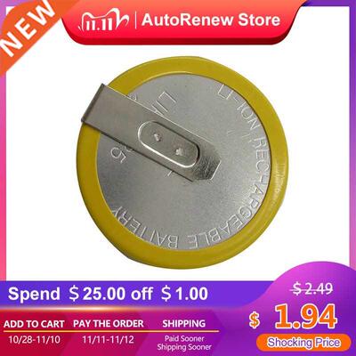 Rechargeable LIR 2025 Battery 3.6V BMW key e46 e39 e36 e38