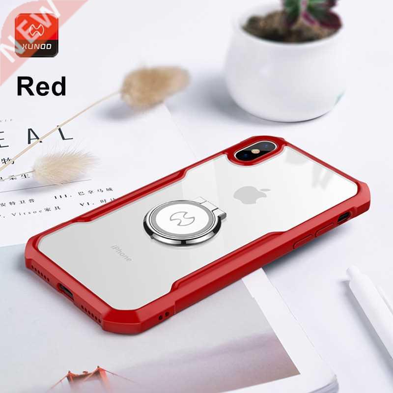 iPhone XR X XS Max Transparent Cover Magnetic car holder 60