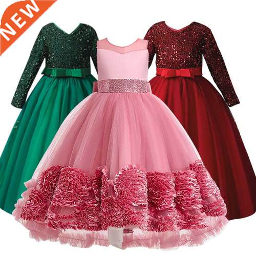 2022 Summer Carnival Children Princess Gown Bridesmaid Cloth