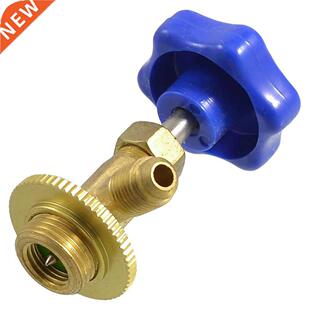 69g Blue Cap 17mm Threaded R14 Refrigerant Can Tap Valve Op