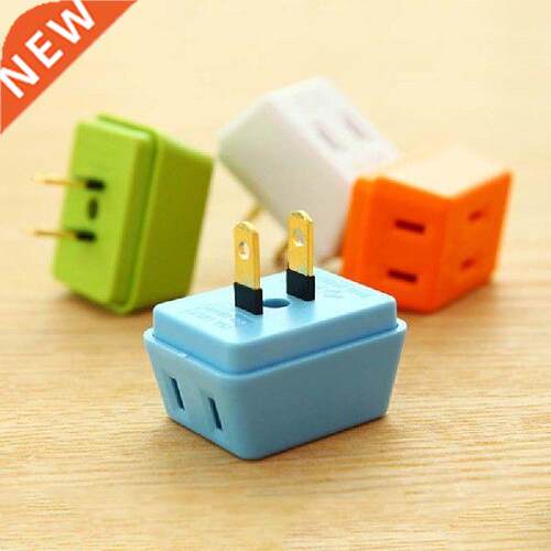 Portable Electrical Outlet Wall Plug Travel Power Strip