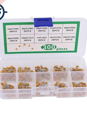 00pcs 10 Values Monolithic Capacitor Kits 10pF 20pF 0pF 47