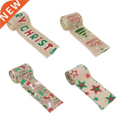 K1MF Kain Goni Lebar Pita Kerajinan Selamat Natal Pita