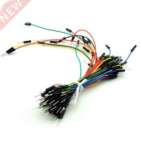65 and 0pcs/lot Jump Wire Cable Male To Male Flexible Jumpe
