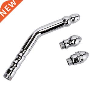 Elbow 3-head Enema Cleaning Flusher Long Tube Aluminum Alloy
