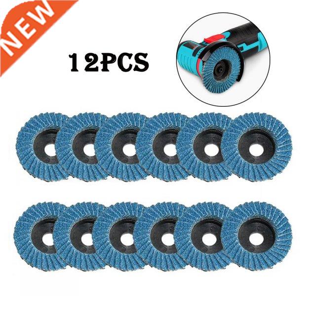 12pcs Grinding Wheel Metal Cutting Disc Polishing Sheet Angl