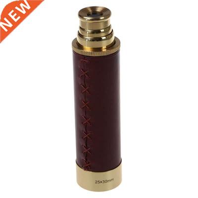NEW Pocket telescope Brass 25x30 binoculars Monocular Teles