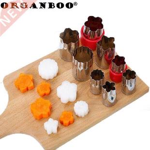 ORGANBOO 8pcs/set fruits and vegetables tools cut flowers