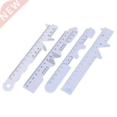 4pcs/Set Measure Optical Vernier PD Ruler Pupil Distance Met