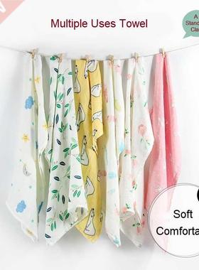 Newborn Blankets Bamboo Bath Baby Swaddle Kids Muslin Organi