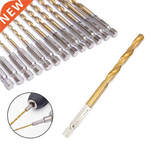 1.5-6.5mm Hexagonal Handle Titanium Plated Twist Drill its