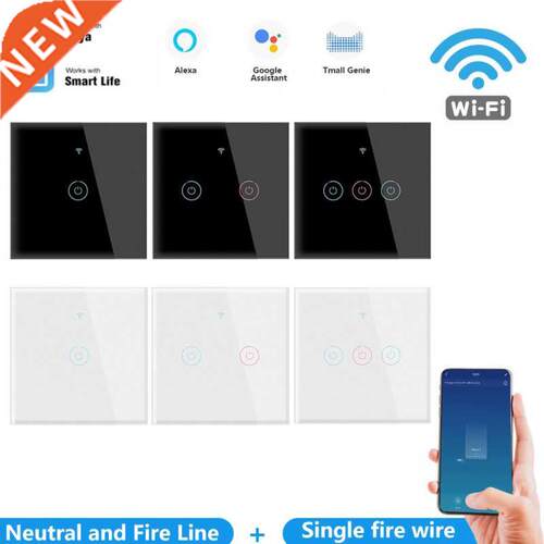 Tuya Smart WIFI Touch Switch Voice Remote Control And Alexa