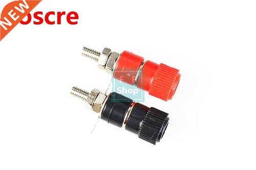 2pcs 4mm Banana Socket Nickel Plated Binding Post Nut Banana