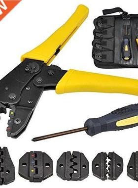 Terminal Ratchet Crimping Crimper Electrician Tool