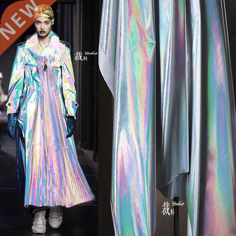 Elastic Colorful Designer Fabric Thin Mirror Colorful