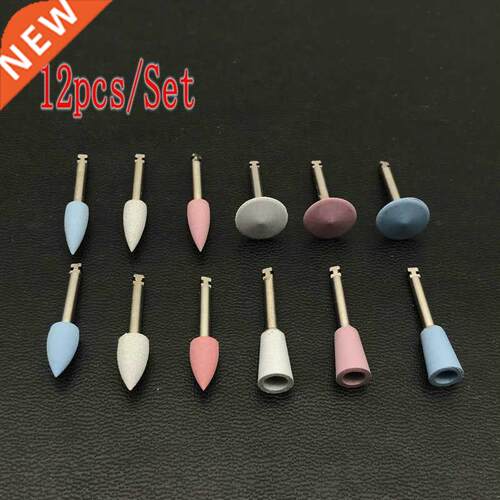 12pcs/10pcs/pack Dental Silicone Grinding Heads Teeth Pish