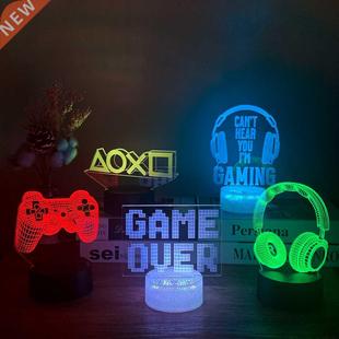 d Illusion P4P Game Pad Led Night Light for Kids Child Bedr