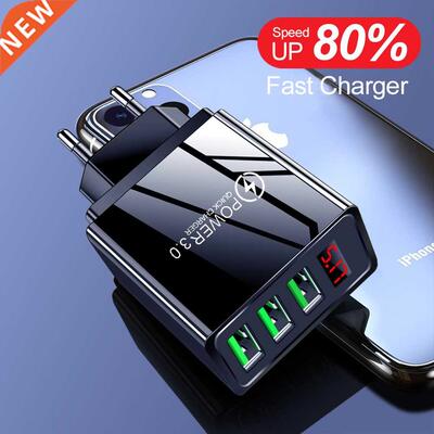 Quick Chge 3.0 USB Chger Wall Mobile Phone Chger Adapt