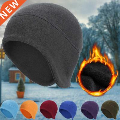 Outdoor Fleece Hat Men Winter Hat Tactical Hat Camping Beani