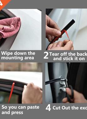 Car Door Seal Weatherstrip Sealant Sealing Tape Door Rubber
