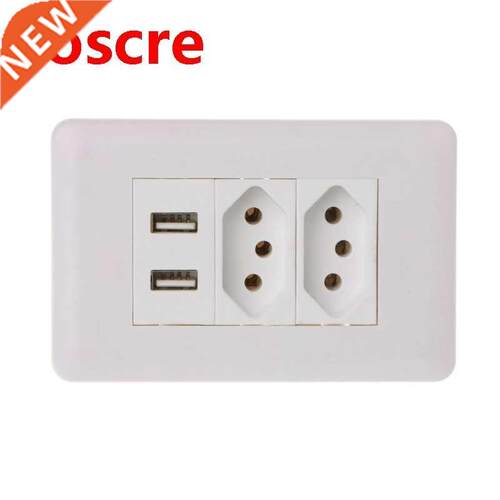 15A Wallu007FDouble Standard Power Socket Adapter Dual Port