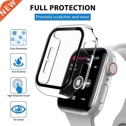 3pcs Watch Tempered Glass Film Hard Shell Ultra-thin High-de