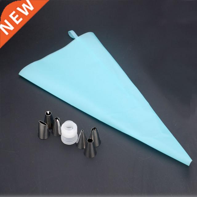 8 PCS/Set Silicone Kitchen Accessories Icing Piping Cream Pa